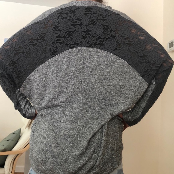 Silvery gray cardigan - Picture 4 of 5